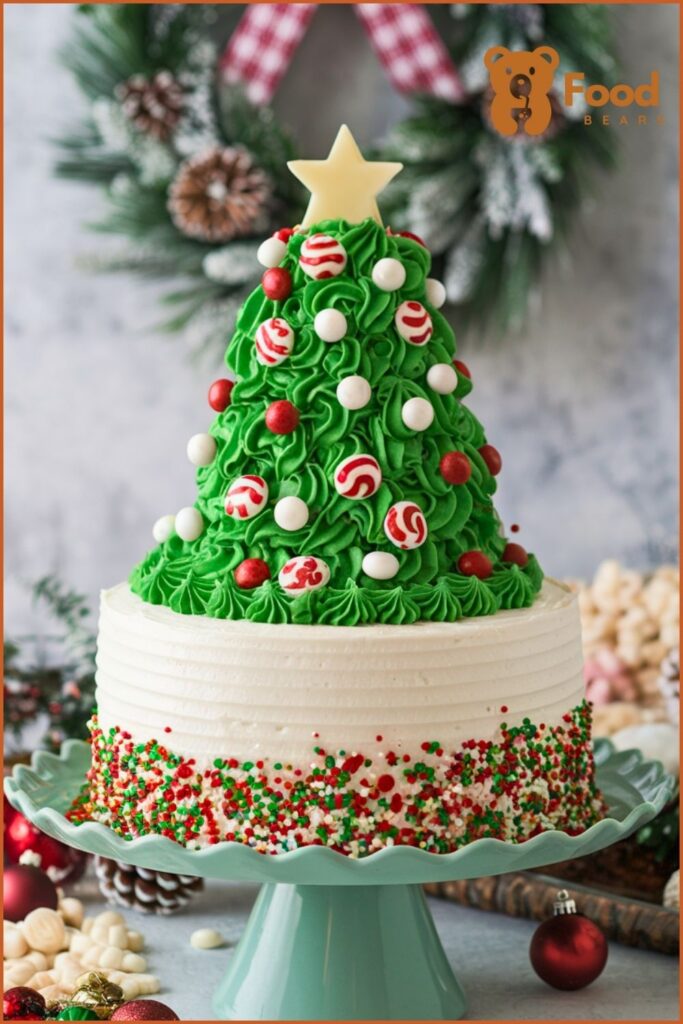 Christmas Tree Cake Design