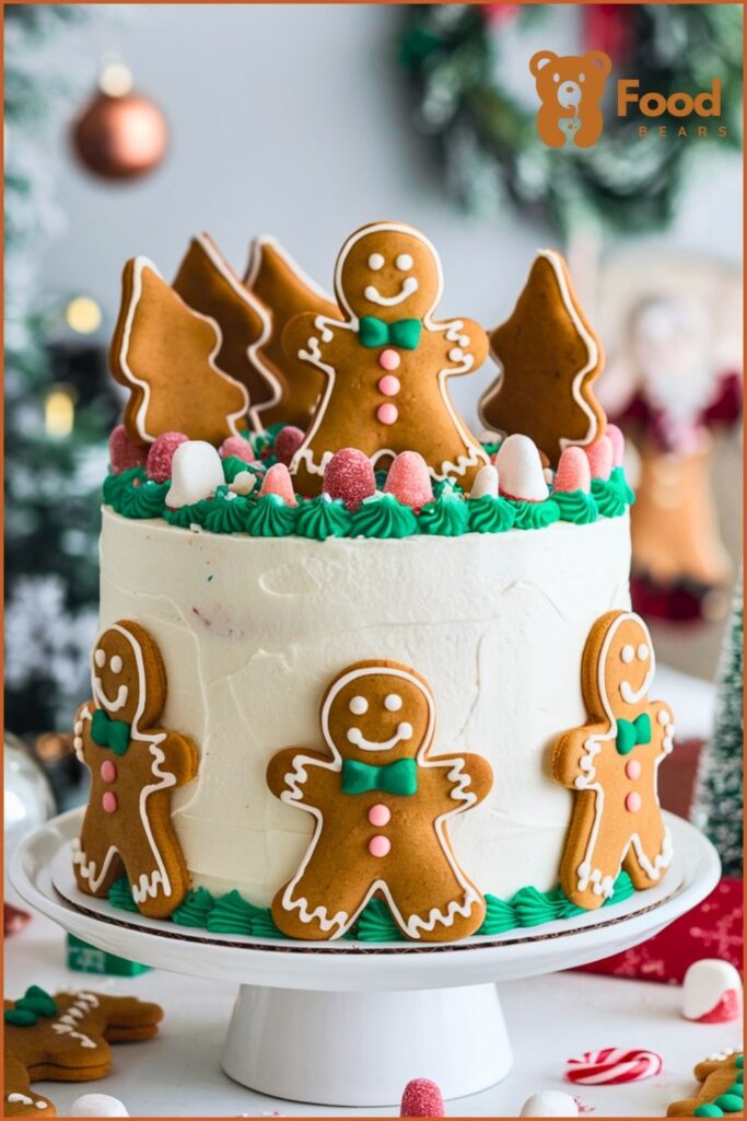 Gingerbread Men Cake