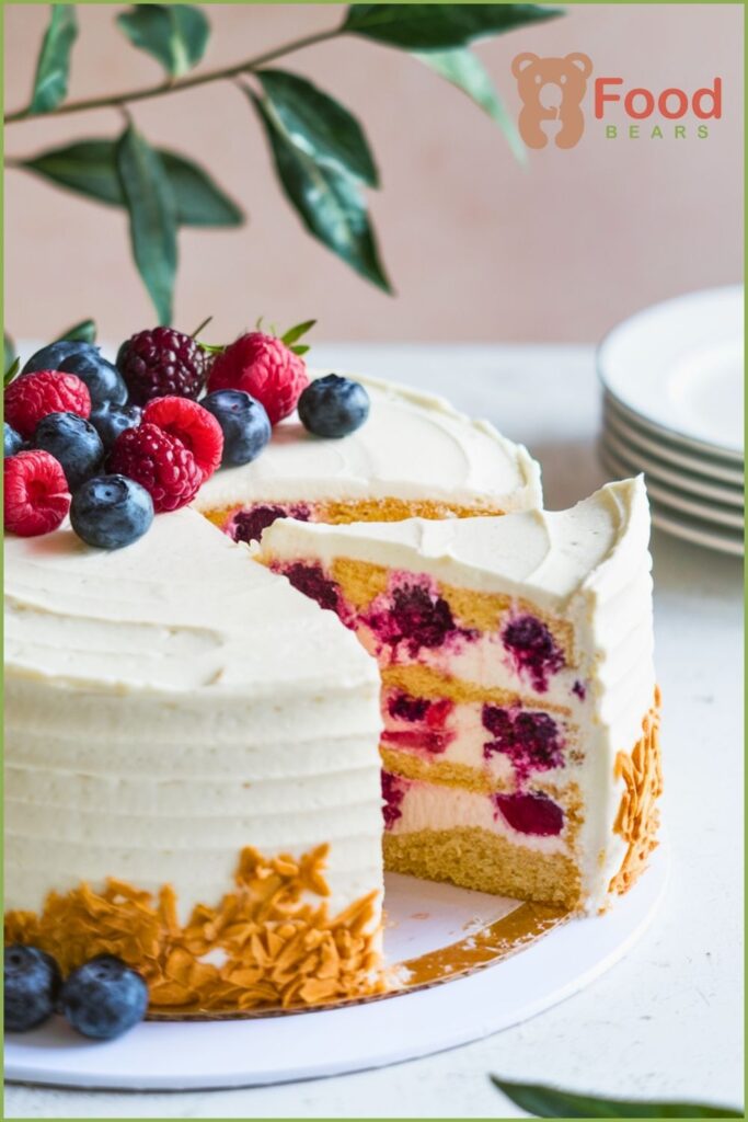 Berry Chantilly Cake Frosting