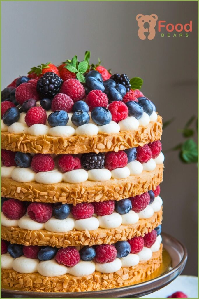 Berry Chantilly Layer Cake