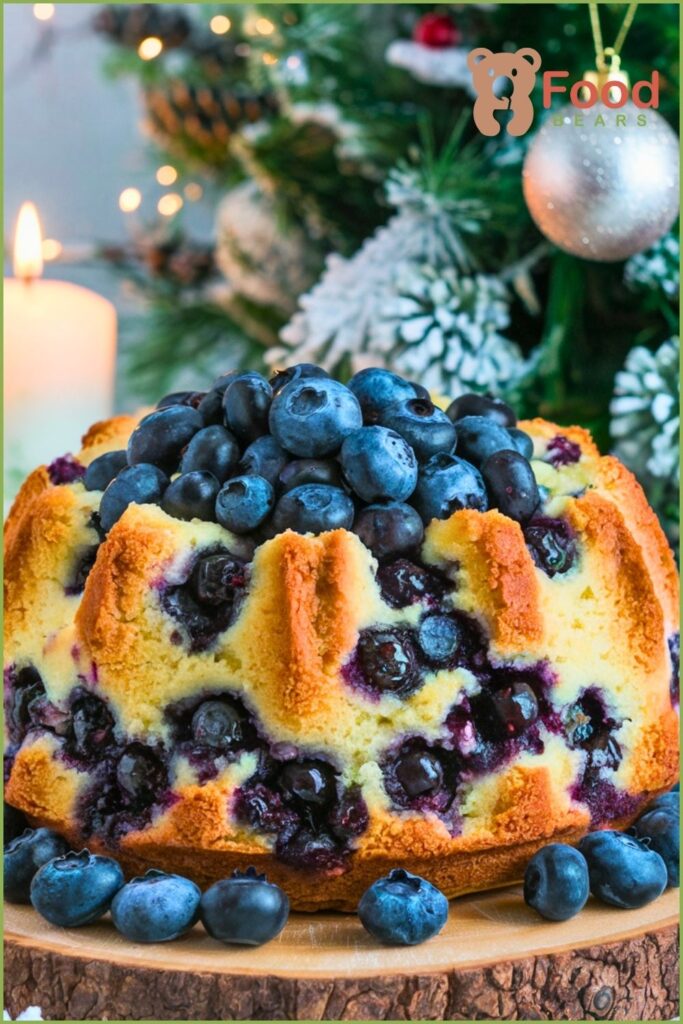 Blueberry Buckle Coffee Cake