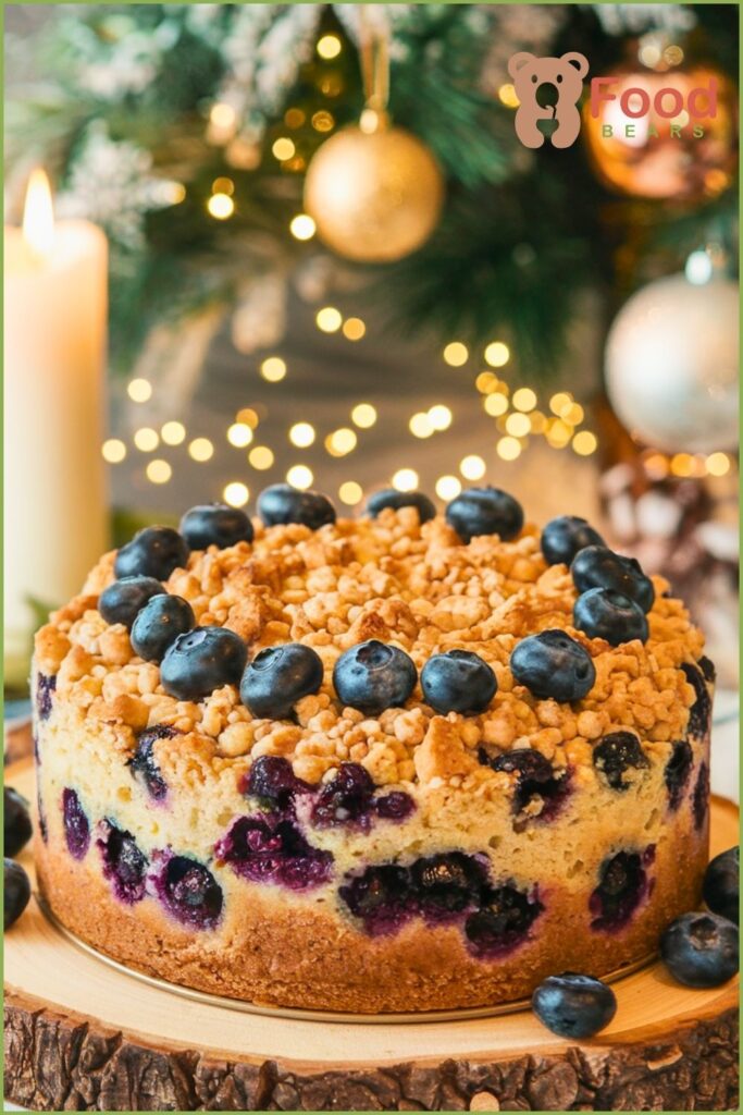 Blueberry Buttermilk Coffee Cake