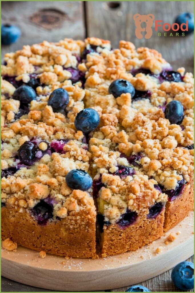 Blueberry Muffin Breakfast Cake