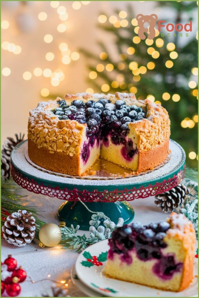 Blueberry Pie Filling Coffee Cake