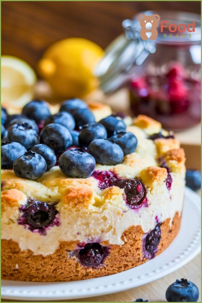 Blueberry Ricotta Breakfast Cake