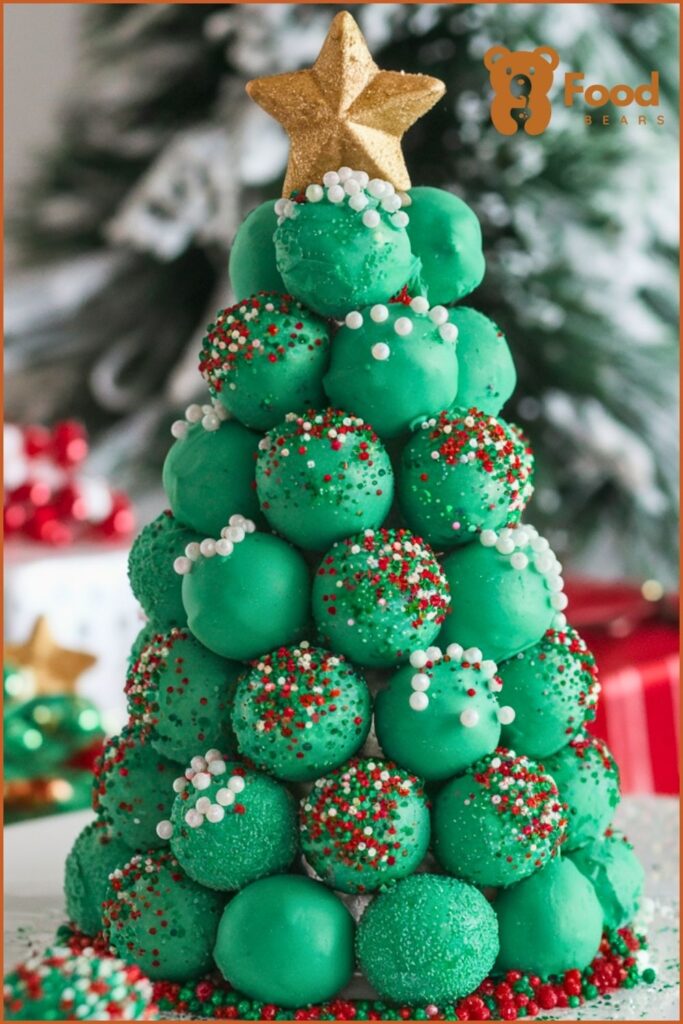 Cake Ball Christmas Tree
