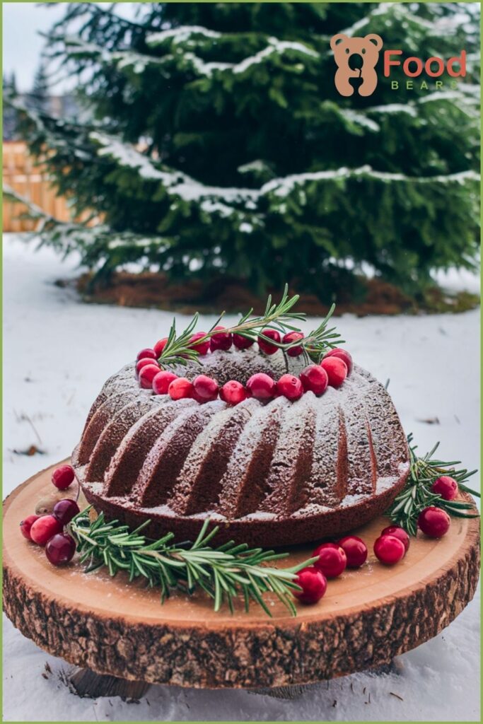 Christmas Cranberry Bundt Cake