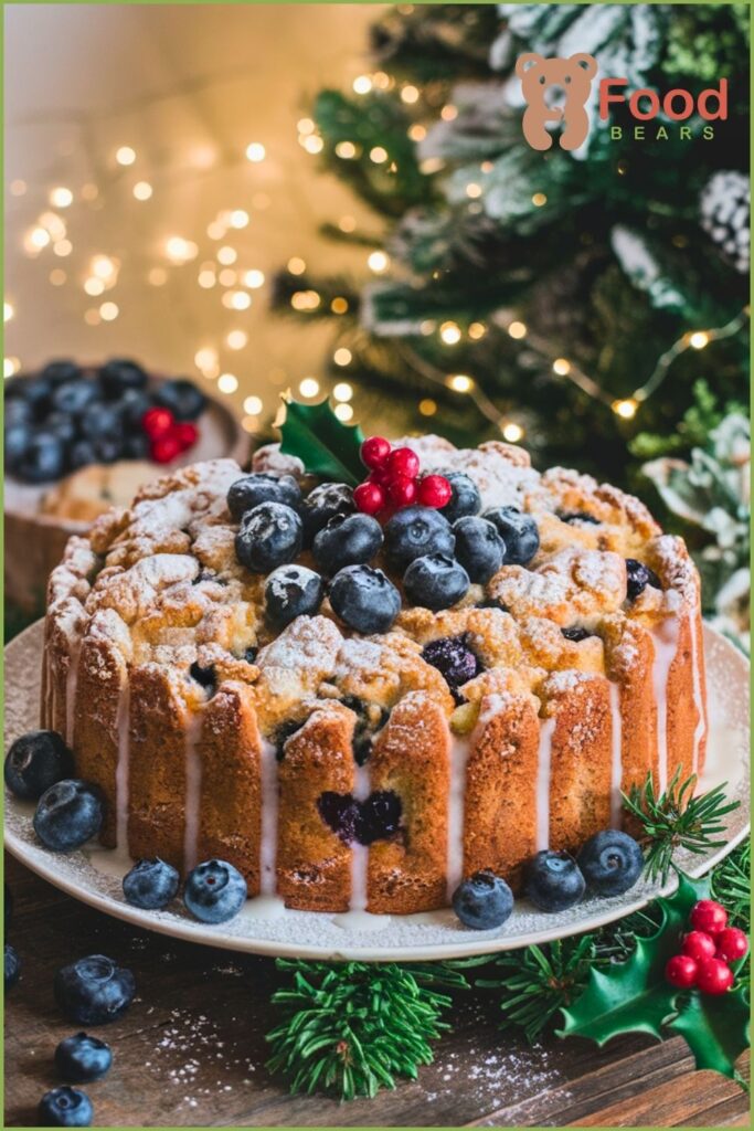 Vegan Blueberry Coffee Cake