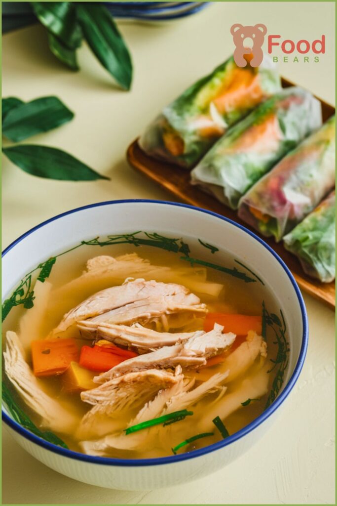 Spring Roll Soup