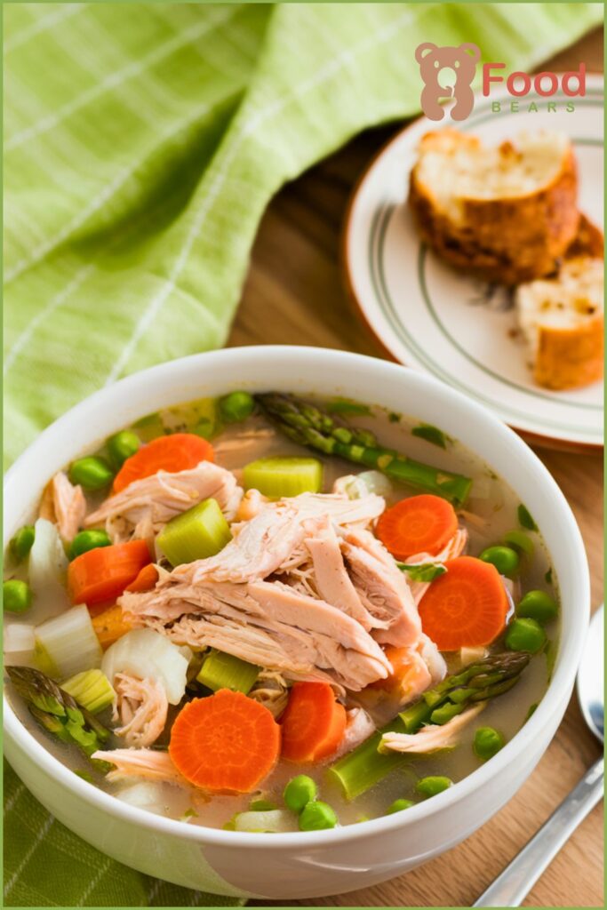Spring Vegetable Chicken Soup