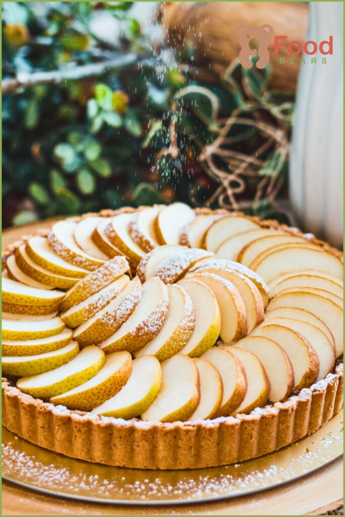 Almond and Pear Tart