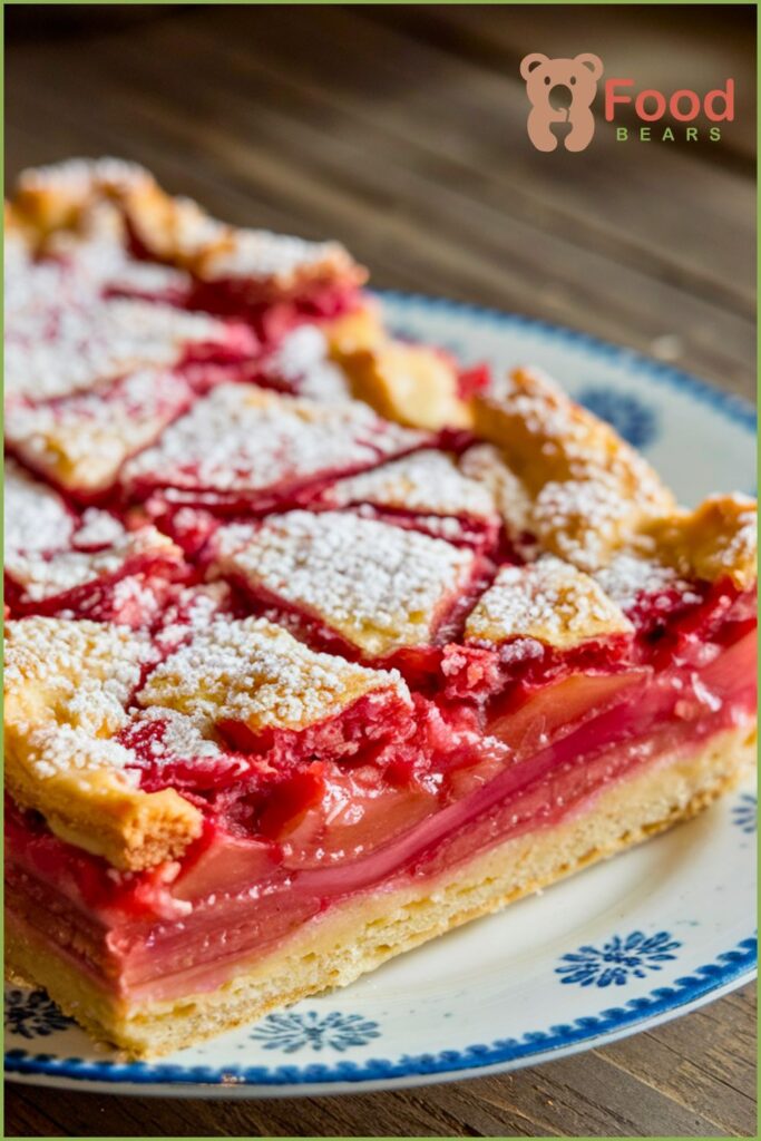 Rhubarb Bars