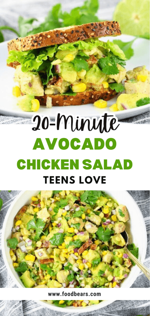 Easy 20-Minute Avocado Chicken Salad Recipe For Summer