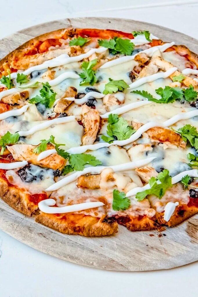 BBQ Chicken Flatbread