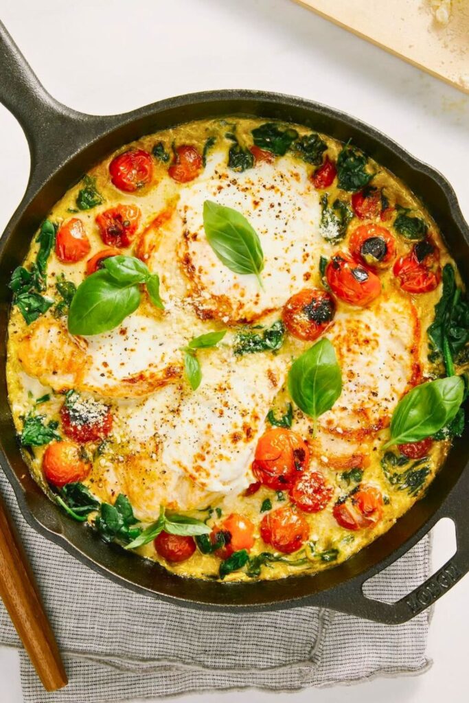 Caprese Pasta Skillet
