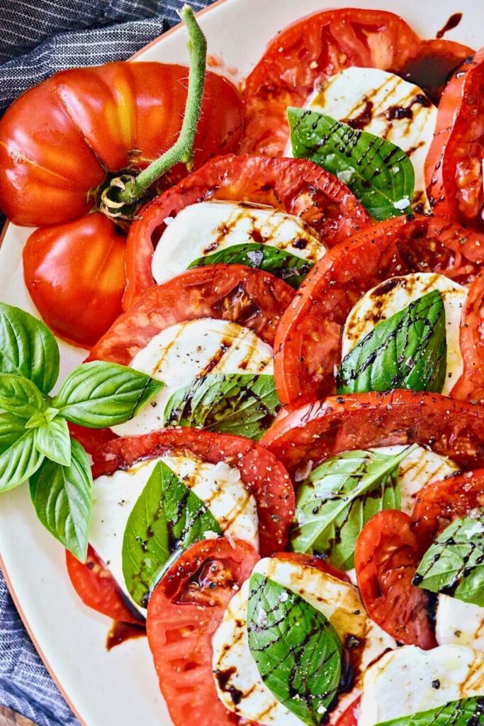Caprese Salad with Balsamic Glaze