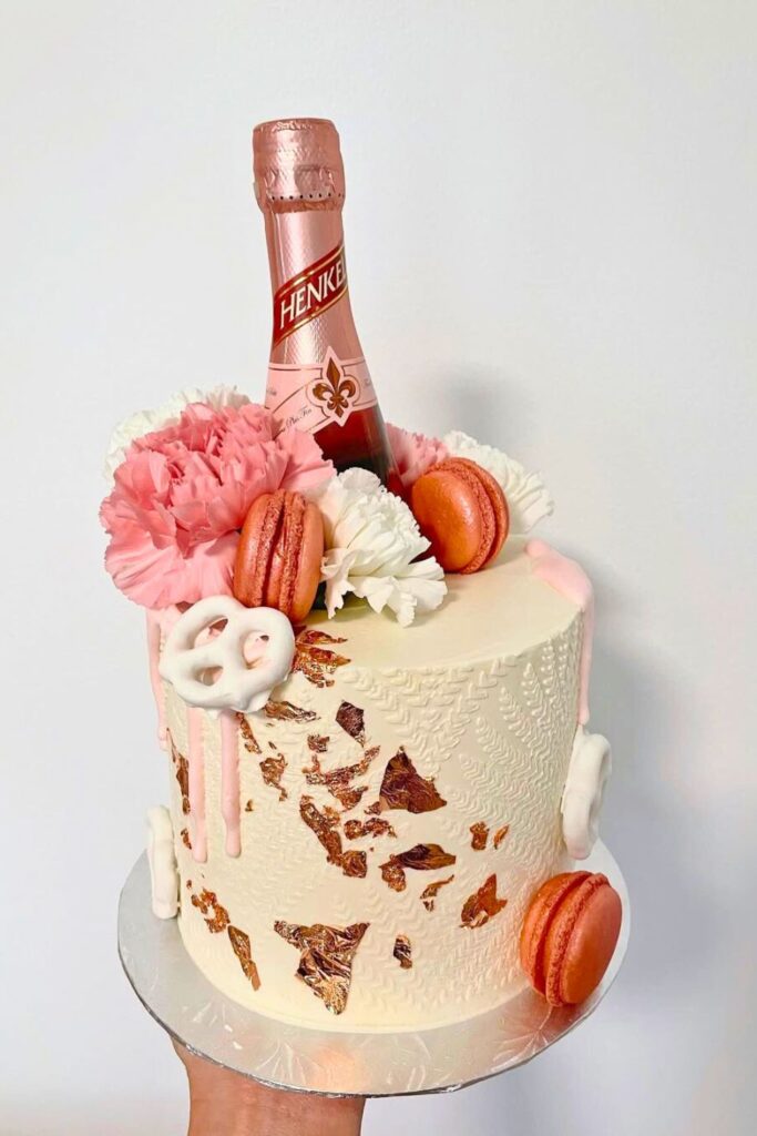 Champagne-Infused Cake