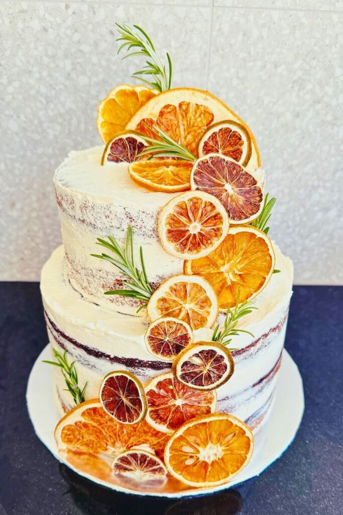 Citrus Explosion Cake