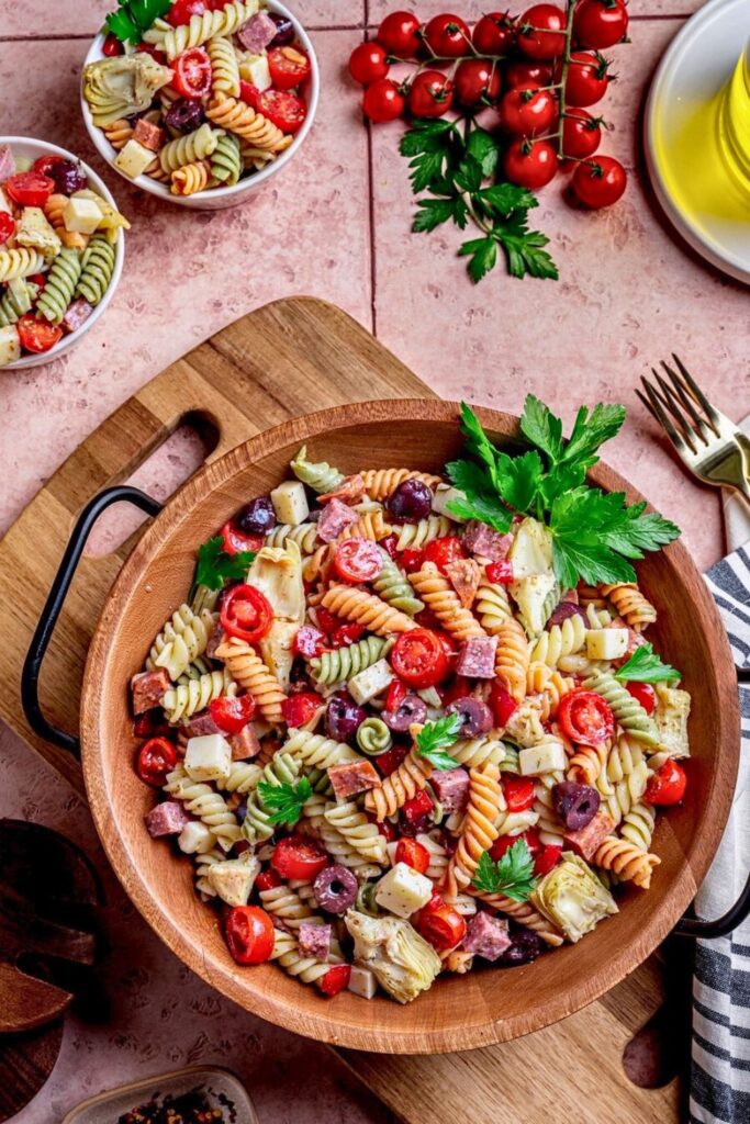 Cold Pasta Salad Variations