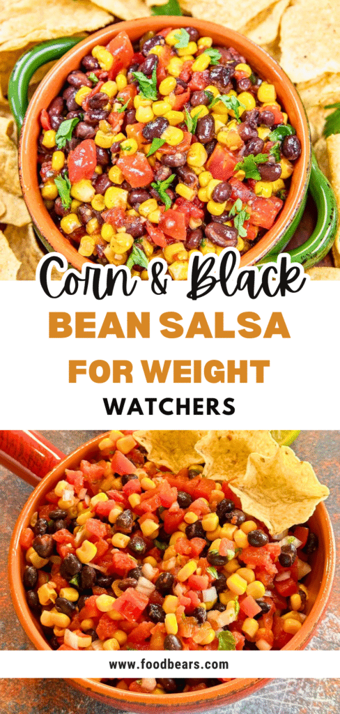 Fresh Corn and Black Bean Salsa Recipe in 15 Mins