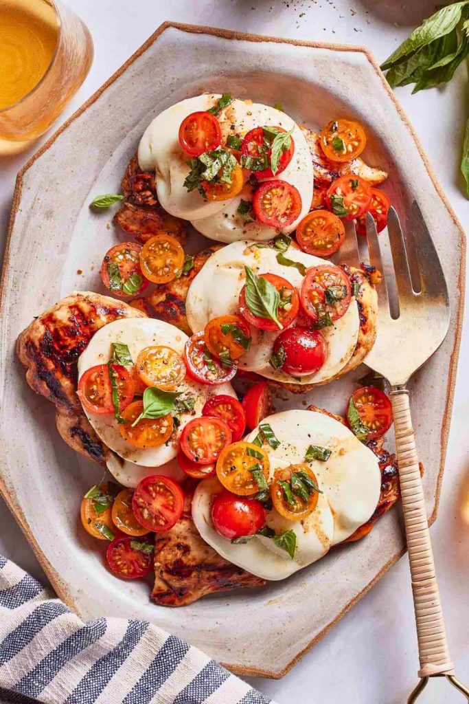 Crockpot Caprese Chicken