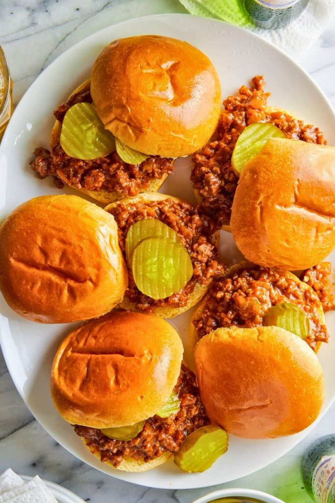 Crockpot Sloppy Joe Sliders