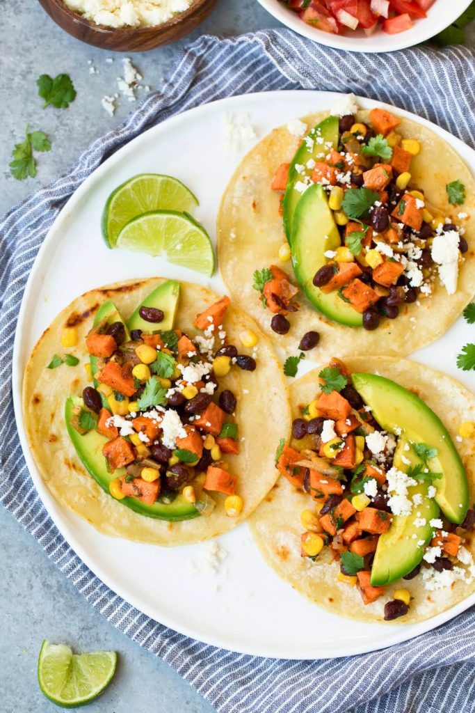 Crockpot Sweet Potato Tacos
