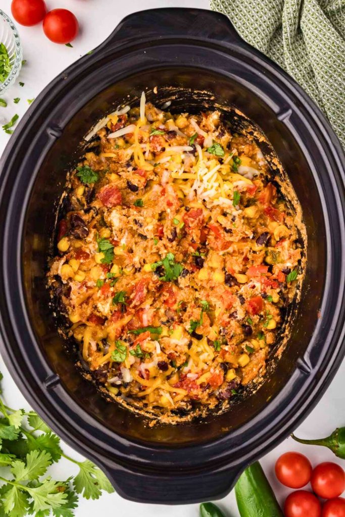Crockpot Taco Casserole