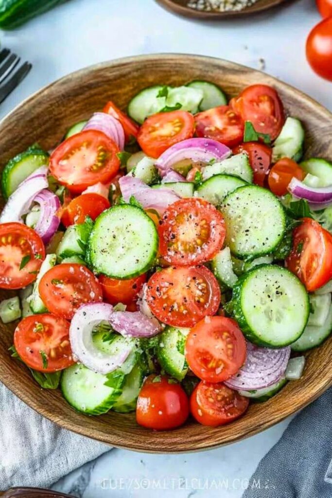 Cucumber Tomato Salad
