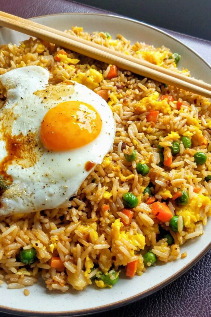 Egg Fried Rice with Veggies