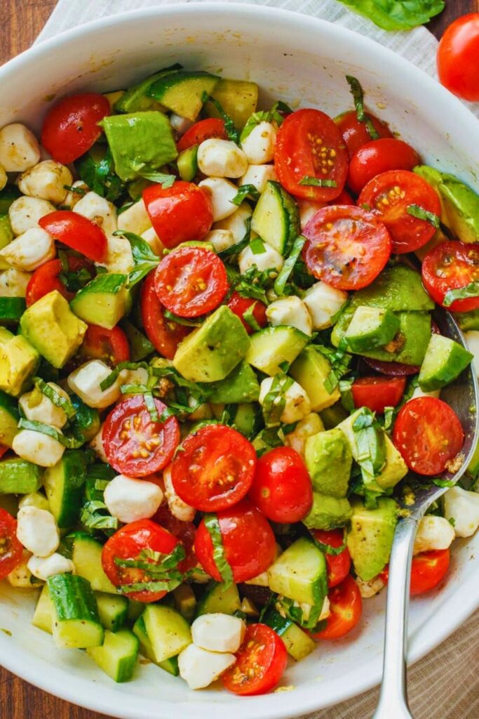 How to Make Cucumber Tomato Salad