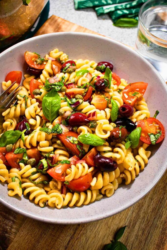 How to Make Vegan Pasta Salad