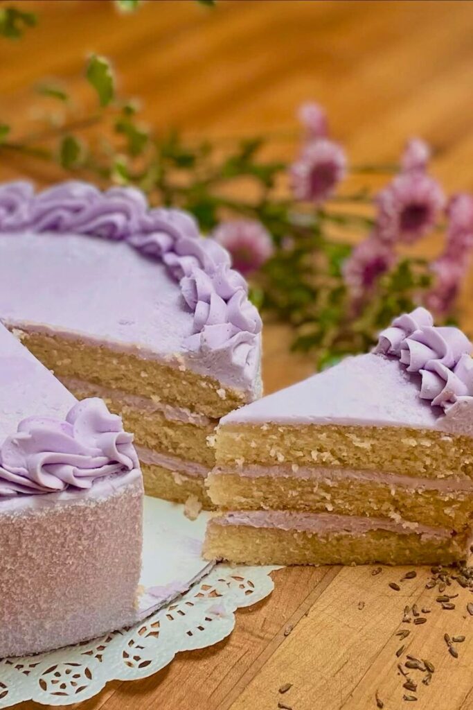 Lavender Honey Cake