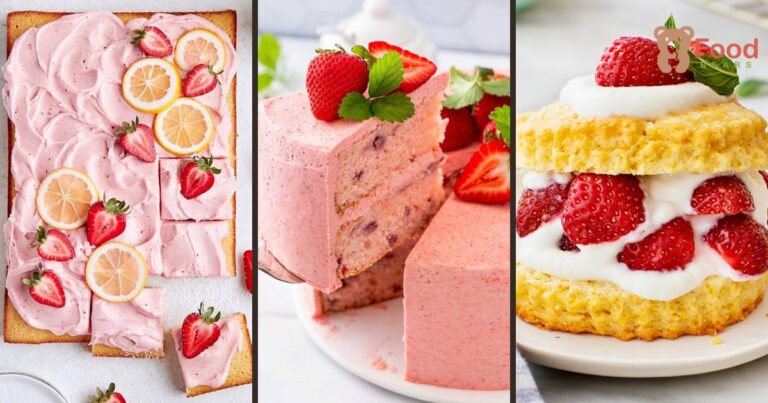 Lemon Strawberry Cake