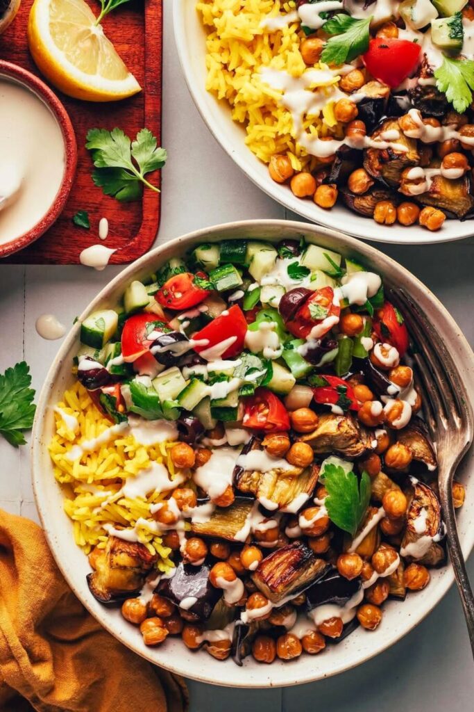 Mediterranean Chickpea Bowl