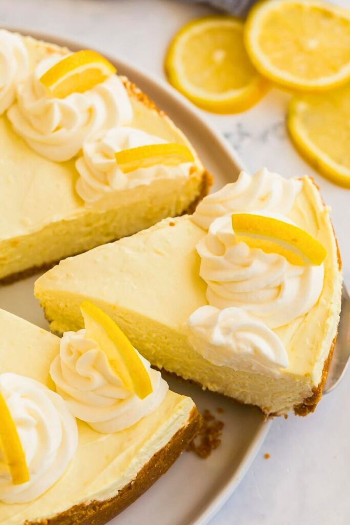 No-Bake Lemon Cheesecake