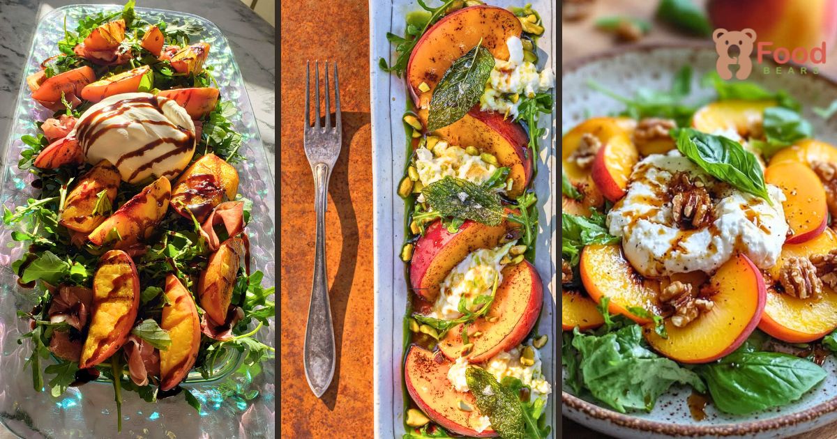 Peach Burrata Salad