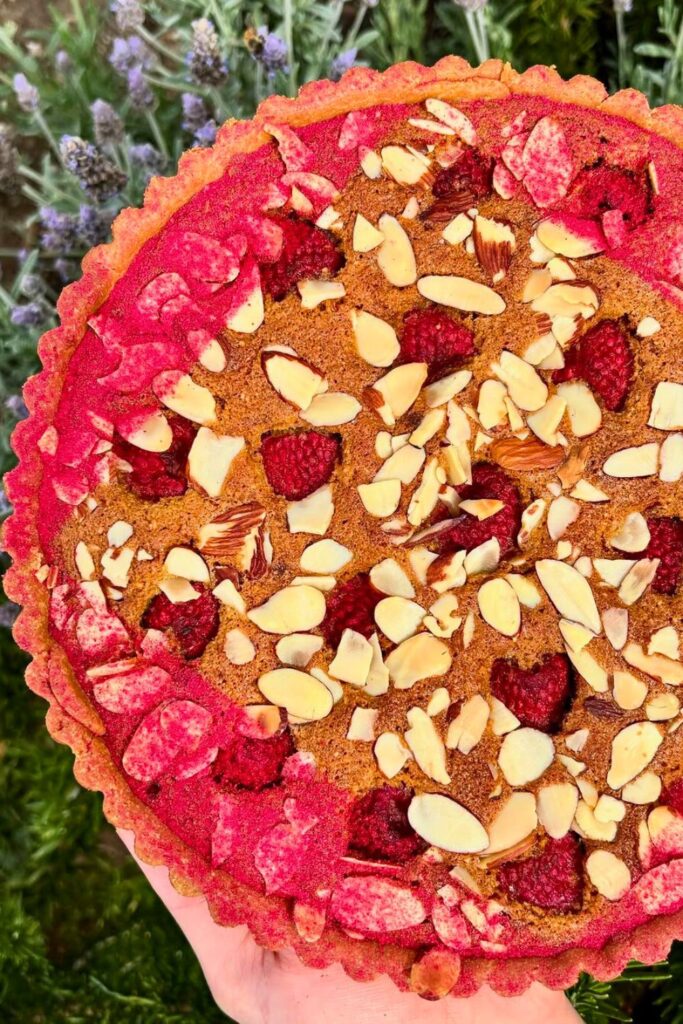 Raspberry Almond Tart