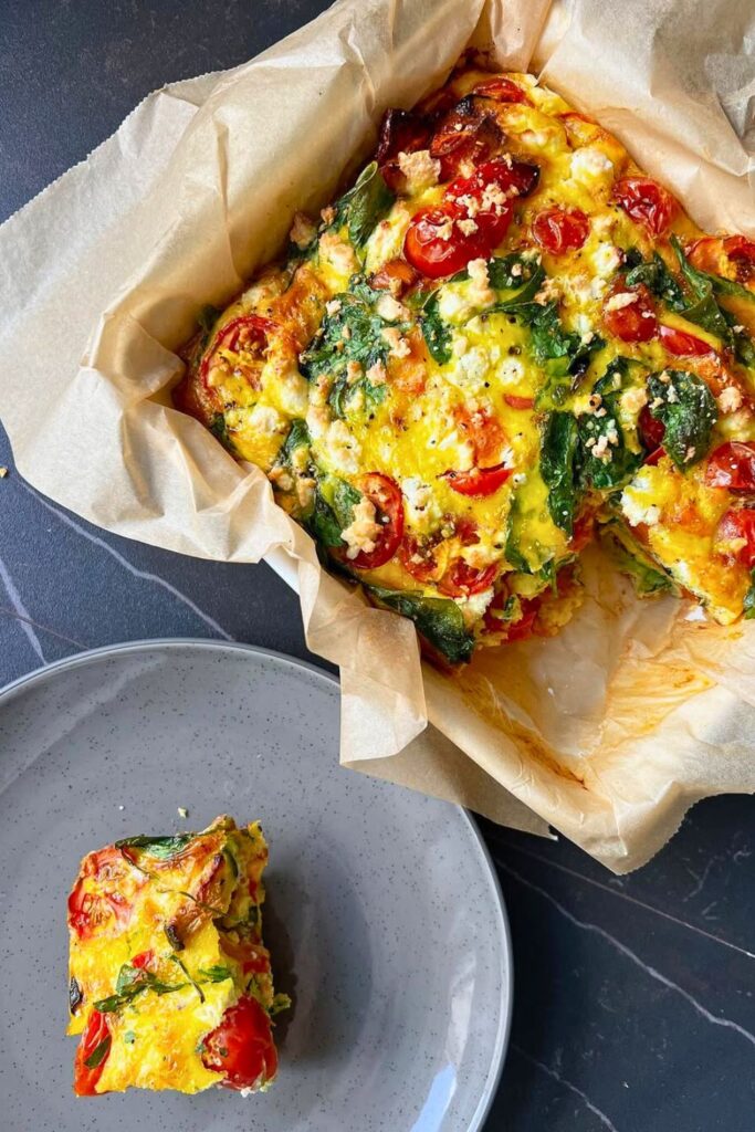 Sheet Pan Veggie Frittata