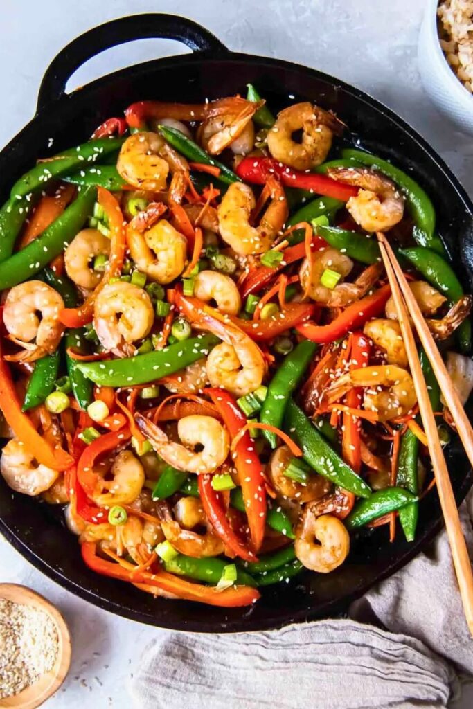 Shrimp and Veggie Stir-Fry