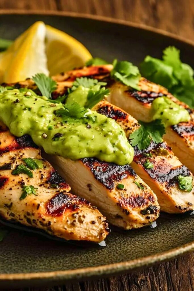 Slow Cooker Lemon Herb Chicken