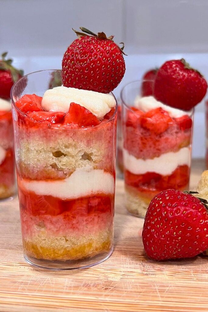 Strawberry Shortcake Cups