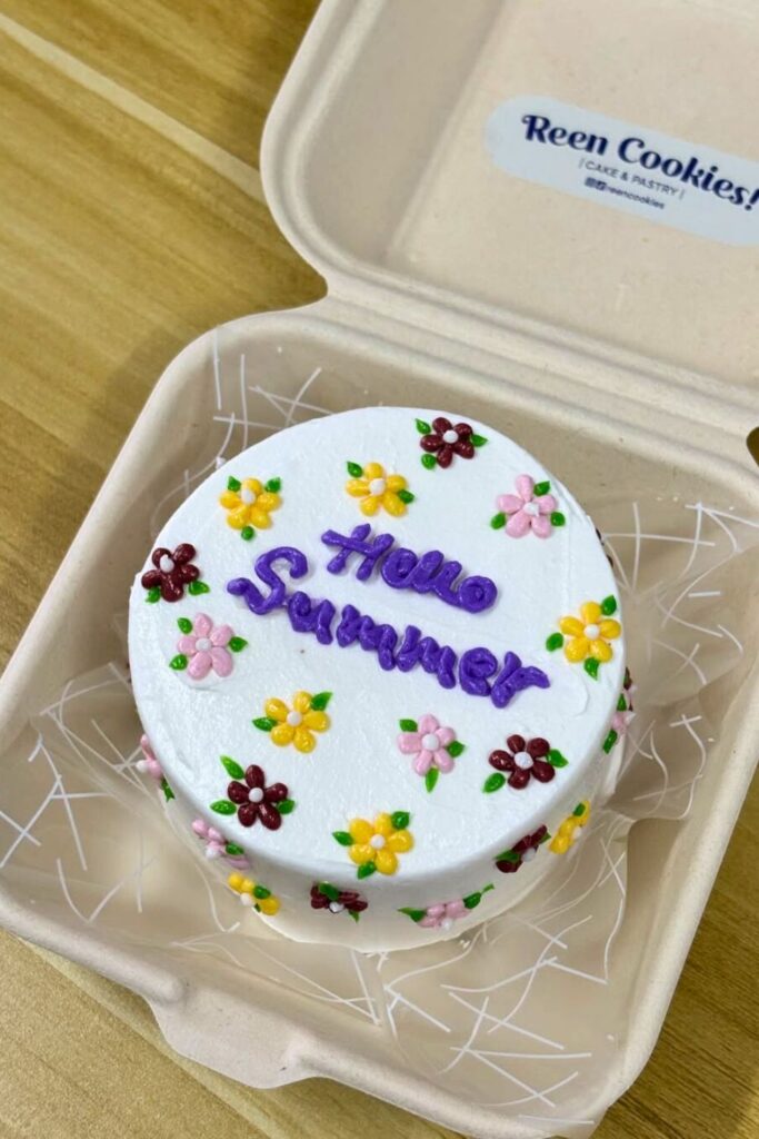 Summer Bento Cake