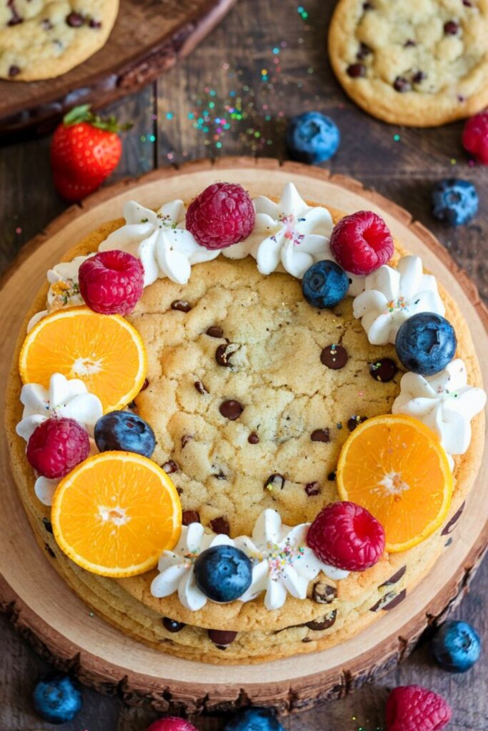 Summer Cookie Cake