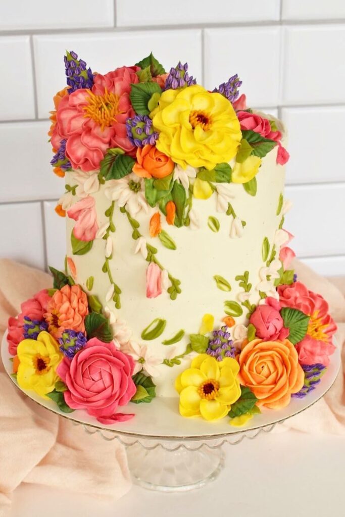 Summer Flower Cake