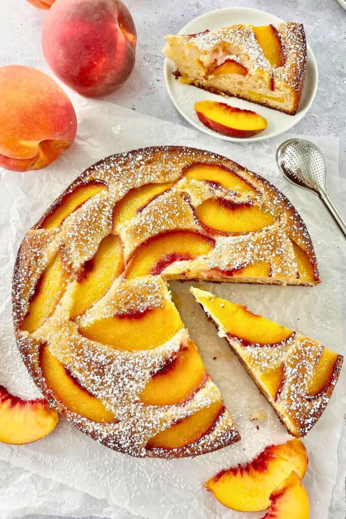 Summer Peach Cake