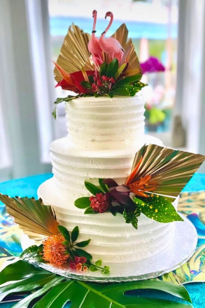 Summer Wedding Cake