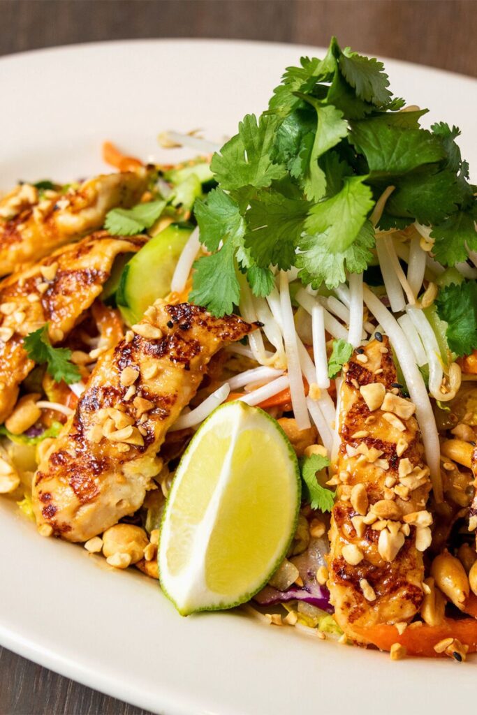 Thai Peanut Chicken Salad