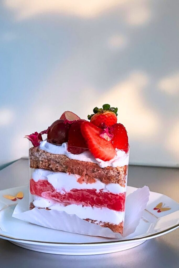 Watermelon Strawberry Cake