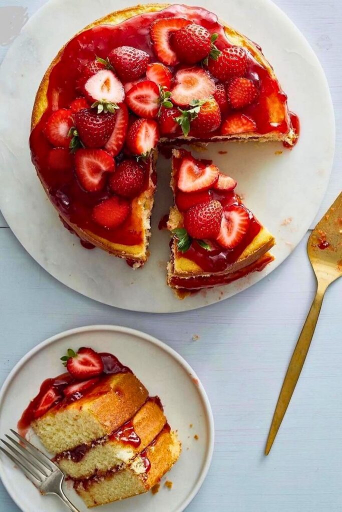What Exactly Is an Strawberry Upside Down Cake